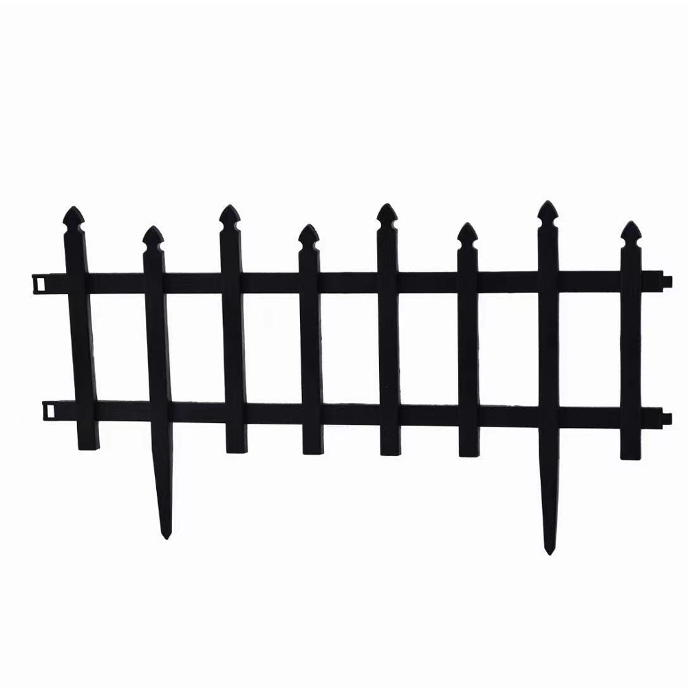 POWERTEC GARDEN 10 tlg. Gartenzaun – Set aus PP, ca. 60 x 30, 5 cm