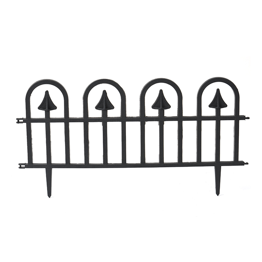POWERTEC GARDEN 10 teiliges Gartenzaun – Set aus PP, ca. 60 x 31, 5 cm