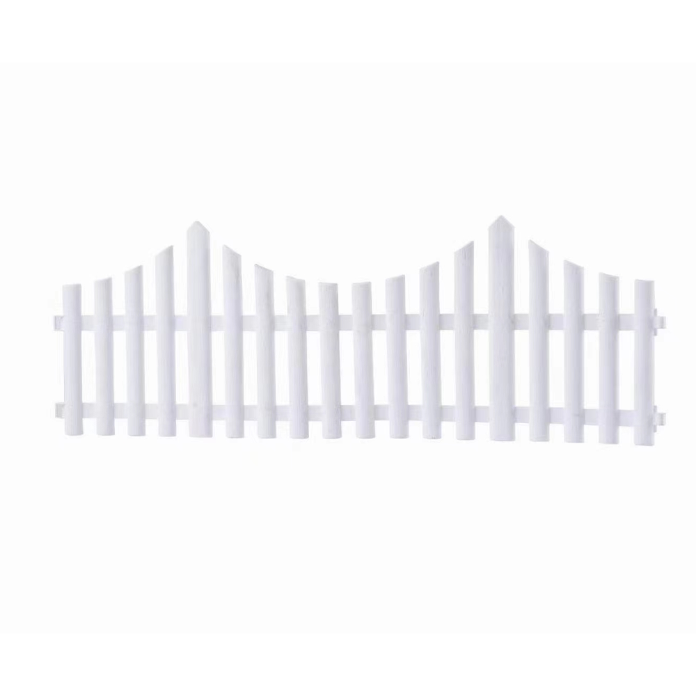 POWERTEC GARDEN 10 teiliges Gartenzaun – Set aus PP, ca. 61 x 21, 5 cm