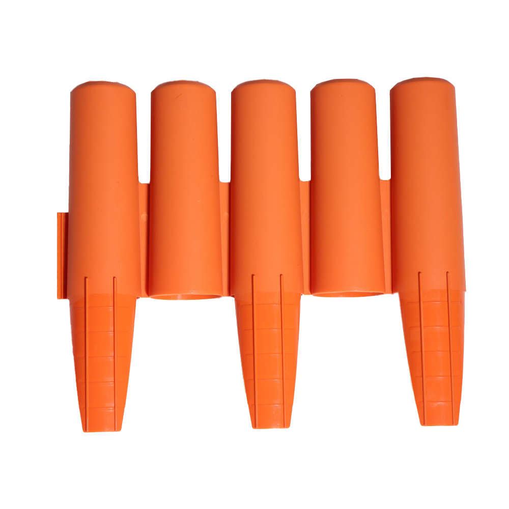 POWERTEC GARDEN 10 teiliges Gartenzaun – Set aus PP, ca. 27, 5 x 23, 5 cm