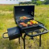 GRILLGOURMET Holzkohlefassgrill – ca. 90 x 70 x 126 cm