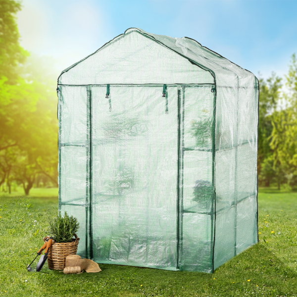 GreenYard Tomatengewächshaus, ca. 143 x 143 x 195 cm