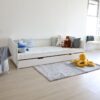 4059306113996-3 Better Home Funktionsbett ca. 90 x 200 cm ausziehbares Bett inkl. Lattenrost weiß