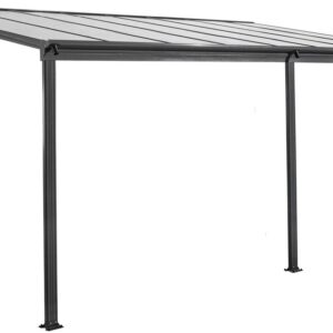 Better Home Terrassendach/Veranda, aus Polycarbonat ca. 495 x 303 x 258 cm – Anthrazit