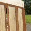 Hardin 1fachgut Baumbank 6 – Eckig & 360° aus Tannenholz, ca. 205 x 178 x 90 cm