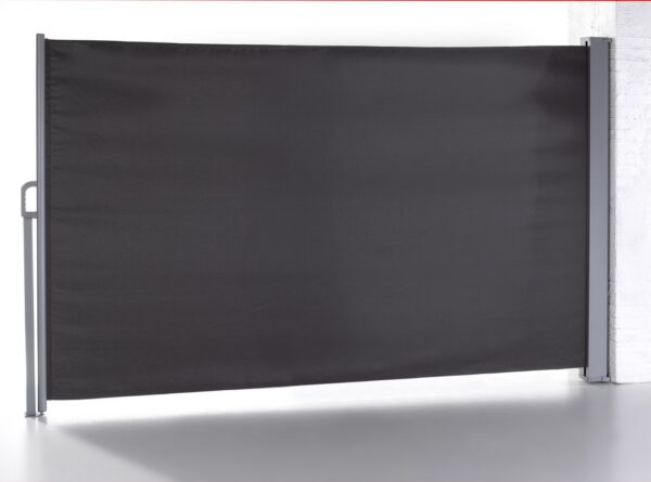 4059306127191-1 GreenYard Seitenmarkise Balkonmarkise mit Sichtschutz aus Aluminium, ca. 3 x 1, 6 m – Anthrazit