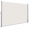 GreenYard Seitenmarkise Balkonmarkise mit Sichtschutz aus Aluminium, ca. 4, 5 x 1, 6 m – Beige