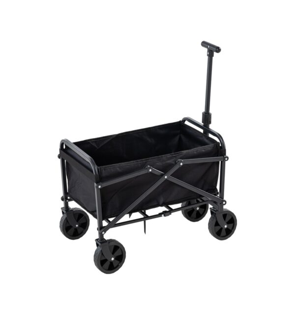 Hardin 1fachgut Bollerwagen, ca. 68, 5 x 36 x 80 cm – Schwarz