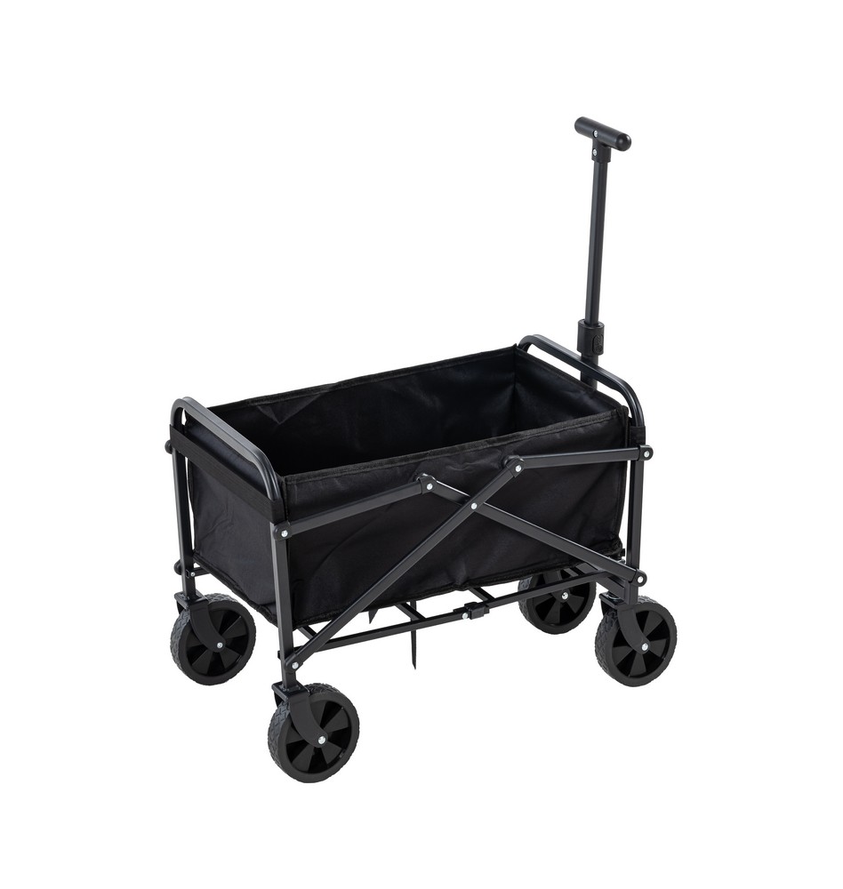 Hardin 1fachgut Bollerwagen, ca. 68, 5 x 36 x 80 cm – Schwarz