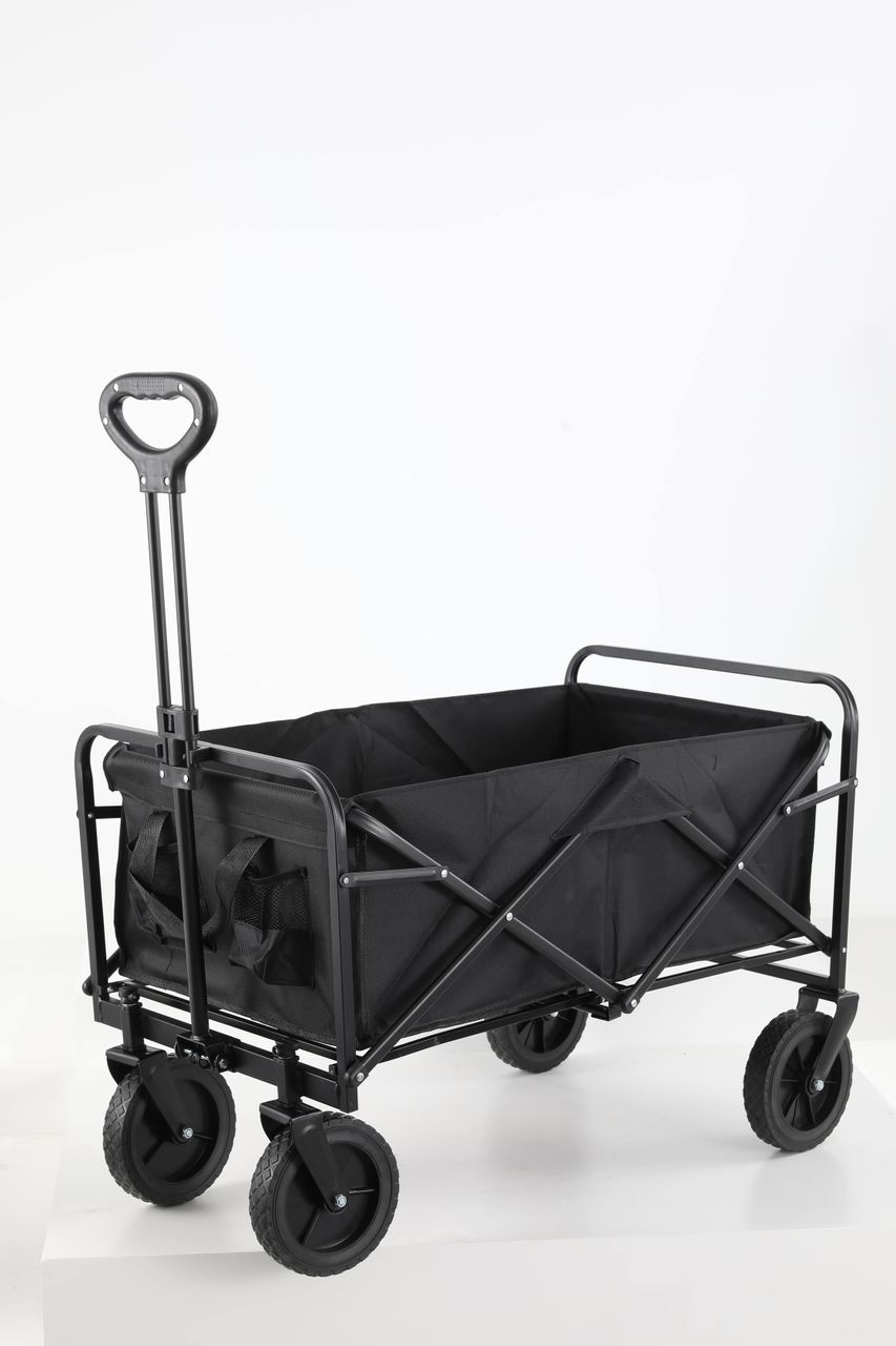 Hardin 1fachgut Bollerwagen, ca. 90 x 54 x 98 cm – Schwarz