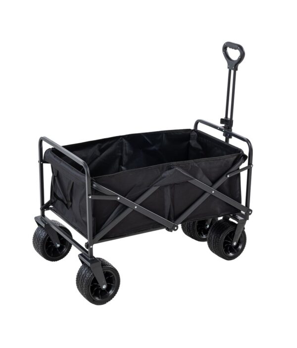 Hardin 1fachgut Bollerwagen, ca. 88, 5 x 57, 5 x 95 cm – Schwarz