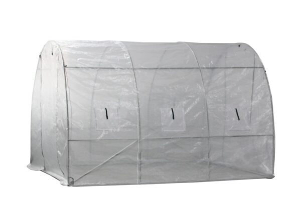 Hardin 1fachgut Begehbares Tunnelgewächshaus, ca. 300 x 300 x 200 cm