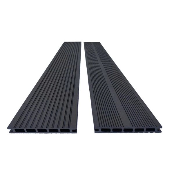 4059306130603-1 Hardin 1fachgut 1m² WPC Terrassendiele mit Zubehör – Anthrazit