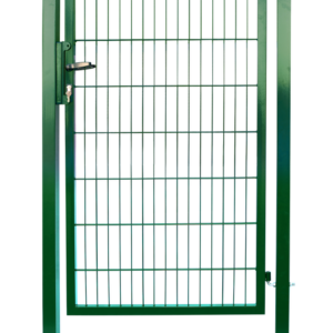 GreenYard Doppelstabmatten Gartentor ca. 100 x 160 cm – Moosgrün