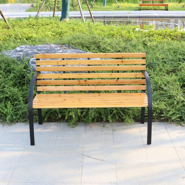 Prestige Home Living Outdoor Gartenbank Osaka aus Tanne, ca. 122 x 60 x 83 cm