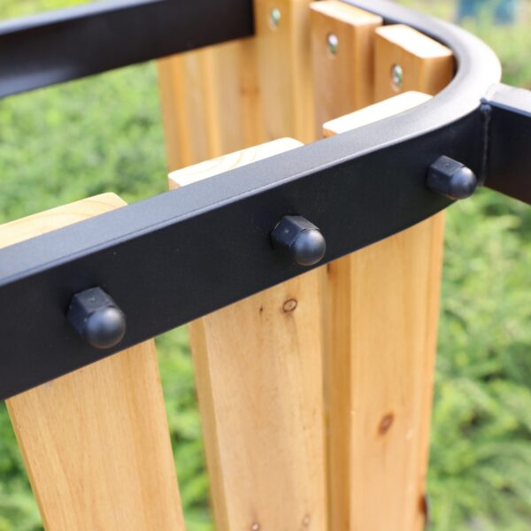 Prestige Home Living Outdoor Gartenbank Osaka aus Tanne, ca. 122 x 60 x 83 cm