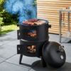Hardin 1fachgut 3 – in – 1 Räuchergrill vertikal, ca. 40 x 80 cm
