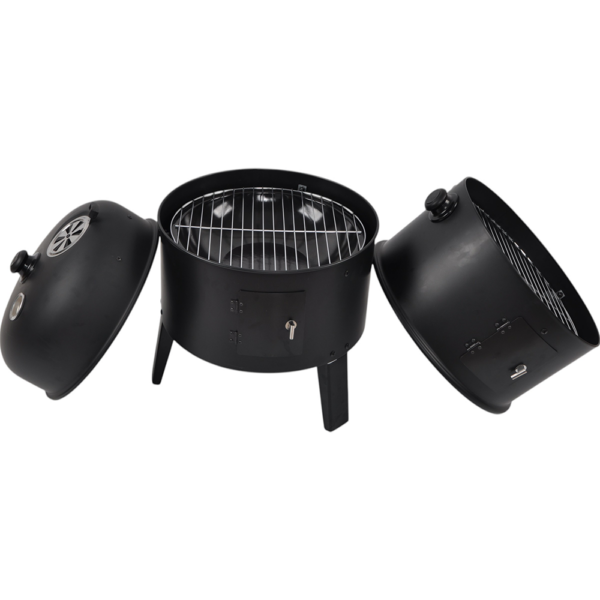 Hardin 1fachgut 3 – in – 1 Räuchergrill vertikal, ca. 40 x 80 cm
