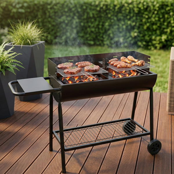 Hardin 1fachgut BBQ Grill, ca. 86 x 62 x 88 cm