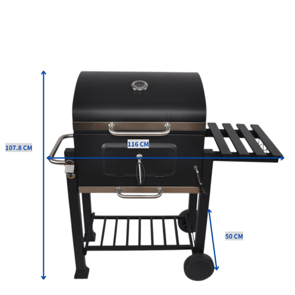 Hardin 1fachgut BBQ Grill, ca. 115 x 46 x 106 cm