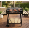 4059306134137-3 Hardin 1fachgut Holzkohle BBQ Grill, ca. 126 x 50 cm