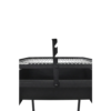 Hardin 1fachgut Holzkohle BBQ Grill, ca. 77 x 50 x 79 cm