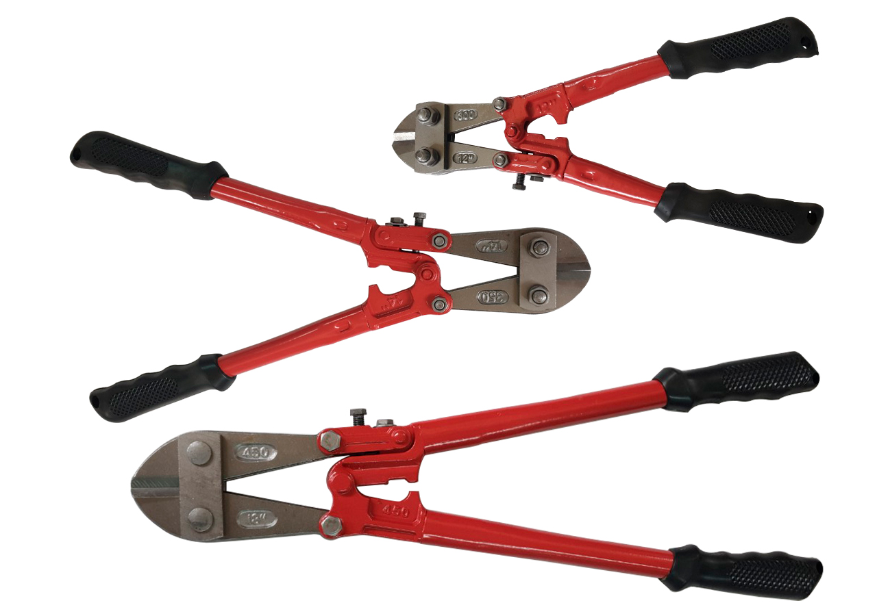 Vago-Tools Bolzenschneider Bolzenschere Seitenschneider 300 350 450mm 3 tlg Set