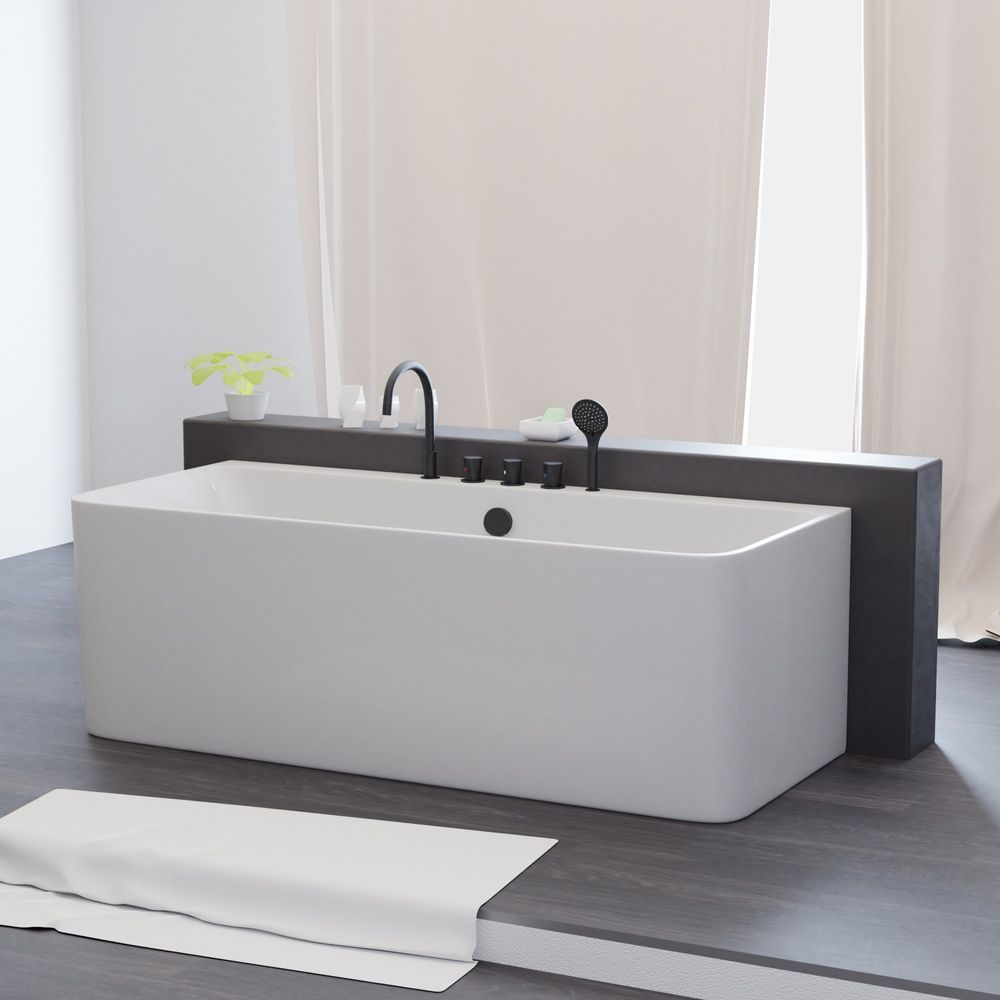 Tronitechnik Acrylbadewanne Saria 170cm x 75cm x 58cm