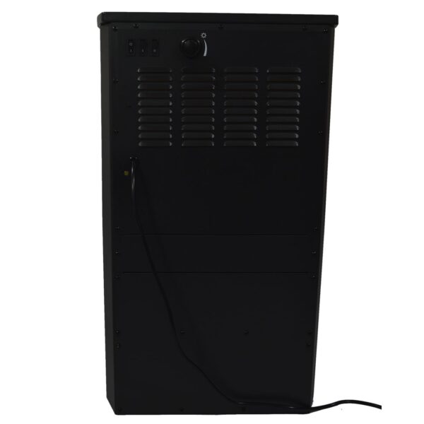 4062048010614-6 Tronitechnik Elektrokamin elektrisch – Kaminfeuer mit LED Flammeneffekt, 1kW/2kW, fenster 2000 Watt