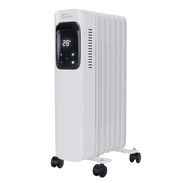 Tronitechnik Ölradiator TT – OR 307 Weiß – WiFi, LCD, 7 Rippen