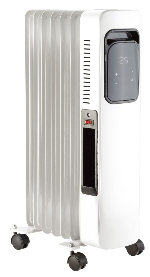 Tronitechnik Ölradiator TT – OR 307 Weiß – WiFi, LCD, 7 Rippen