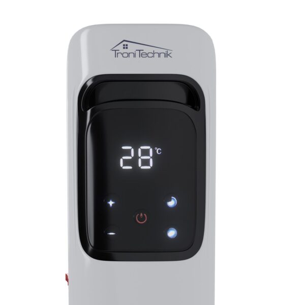 Tronitechnik Ölradiator TT – OR 307 Weiß – WiFi, LCD, 7 Rippen