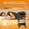 4062048013240-10 Tronitechnik Ölradiator TT – OR 307 Schwarz – 7 Rippen, 3 Heizstufen, WiFi, Überhitzungsschutz