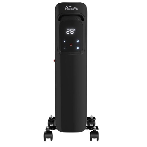 4062048013240-3 Tronitechnik Ölradiator TT – OR 307 Schwarz – 7 Rippen, 3 Heizstufen, WiFi, Überhitzungsschutz
