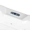 Tronitechnik Outdoor Whirlpool Spa PANAREA 210cm x 210cm mit Heizung, Hydromassage, Farblicht mit Thermoabdeckung
