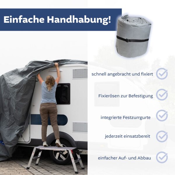 4062961005070-5 Lemodo Wohnwagen Schutzhülle, M 550 x 250 x 220 cm