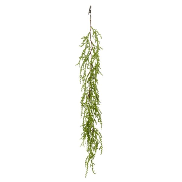 Kunstpflanze Sukkulente hängend grün Kunststoff L: ca. 63 cm