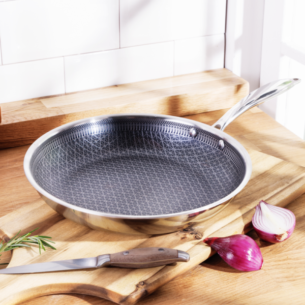 4065325011182-3 Ceraflon Elite XXL Edelstahl Hybrid Pfanne "Quantum"