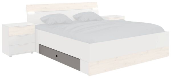 Bettschubkästen Paderborn Sahara grau B/H/T: ca. 141x20x61 cm Bettschubkästen Paderborn Sahara grau B/H/T: ca. 141x20x61 cm