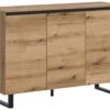 Sideboard Tomasa Evoke Oak Nachbildung schwarz B/H/T: ca. 120x84x36 cm Sideboard Tomasa Evoke Oak Nachbildung schwarz B/H/T: ca. 120x84x36 cm
