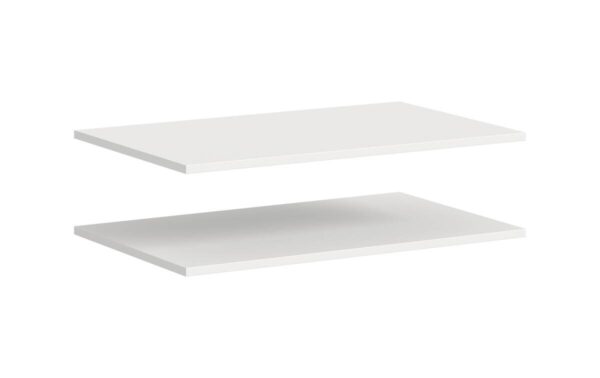 Einlegeböden-Set ZUBEHÖR 2er weiß B/H/T: ca. 77x2x48 cm