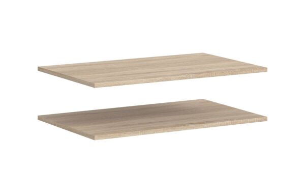 Einlegeböden-Set ZUBEHÖR 2er Eiche Sonoma B/H/T: ca. 77x2x48 cm