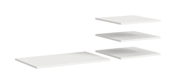 Einlegeböden-Set OAKLAND weiß B/H/T: ca. 78x1,6x48 cm