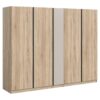 Kleiderschrank OAKLAND Eiche Sonoma Nachbildung Cashmere B/H/T: ca. 230x183x53 cm Kleiderschrank OAKLAND Eiche Sonoma Nachbildung Cashmere B/H/T: ca. 230x183x53 cm