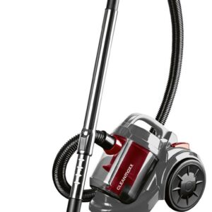 CLEANmaxx Staubsauger schwarz rot B/H/L: ca. 28x32x40 cm