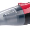 CLEANmaxx Akku-Handstaubsauger rot schwarz B/H/L: ca. 10x12x37 cm