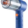 CLEANmaxx Akku-Handstaubsauger blau orange B/H/L: ca. 7x16,5x20 cm CLEANmaxx Akku-Handstaubsauger blau orange B/H/L: ca. 7x16,5x20 cm