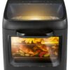 GOURMETmaxx Heißluftfritteuse 16409 schwarz Metall B/H/L: ca. 33,7x35,5x44,6 cm ca. 12,5 l