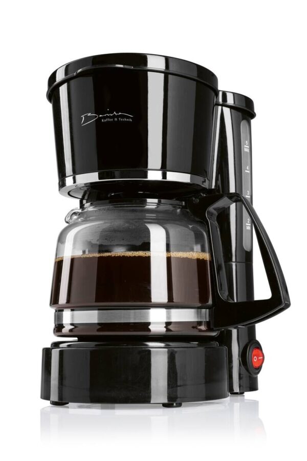 Barista Kaffeeautomat schwarz Kunststoff Glas B/H/L: ca. 20x23,5x15,5 cm