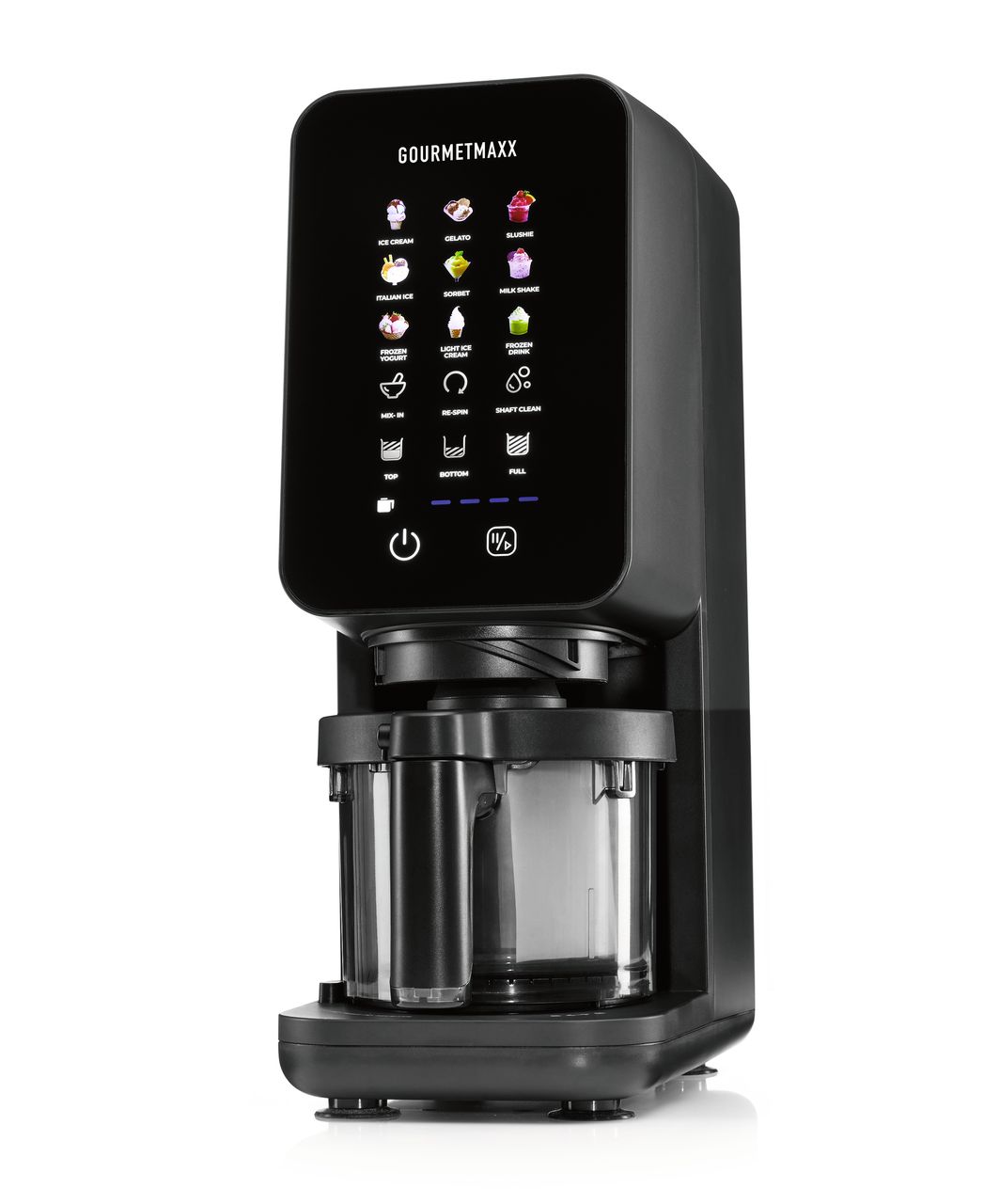 gourmetmaxx Eismaschine 700W schwarz